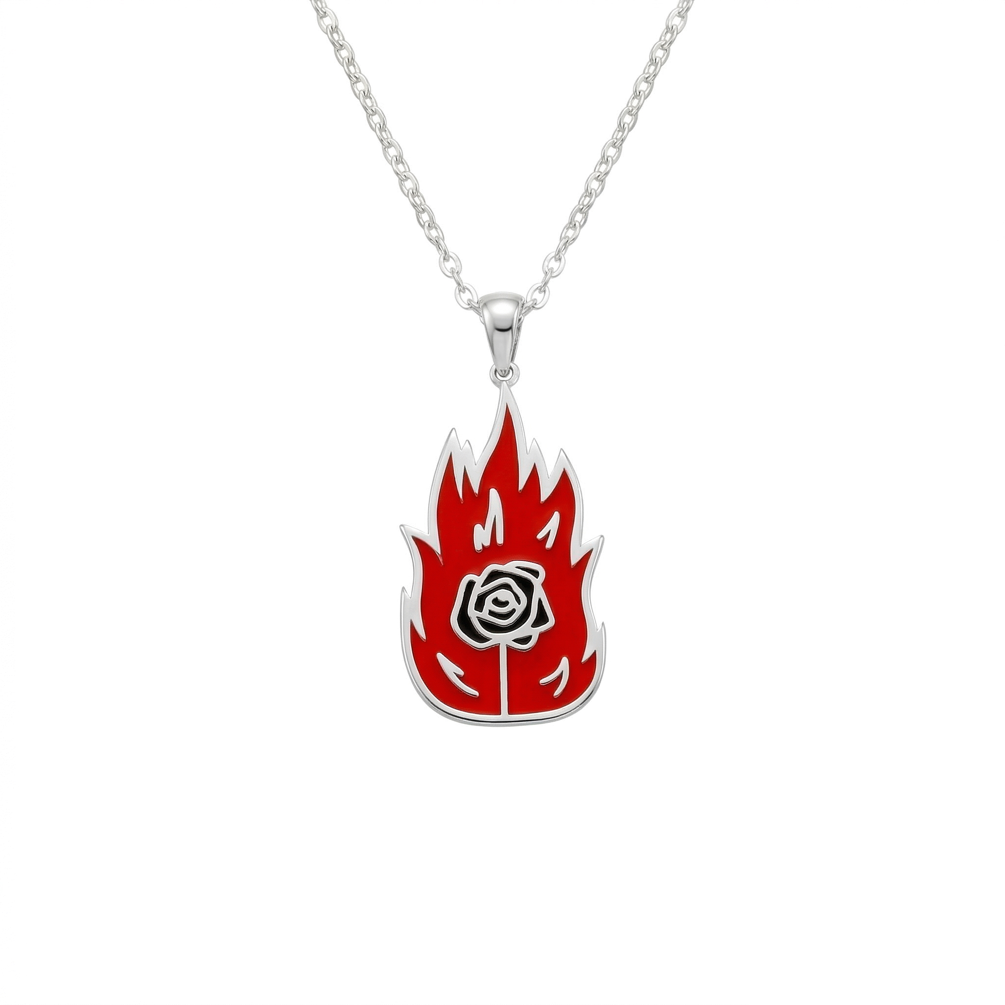 Inferno Rose Kolye